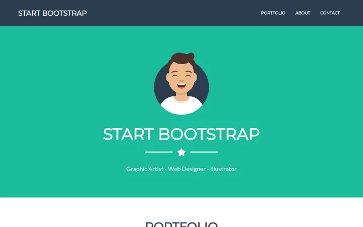 Freelancer theme preview