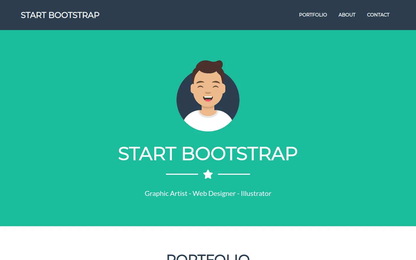 Screenshot of Freelancer theme