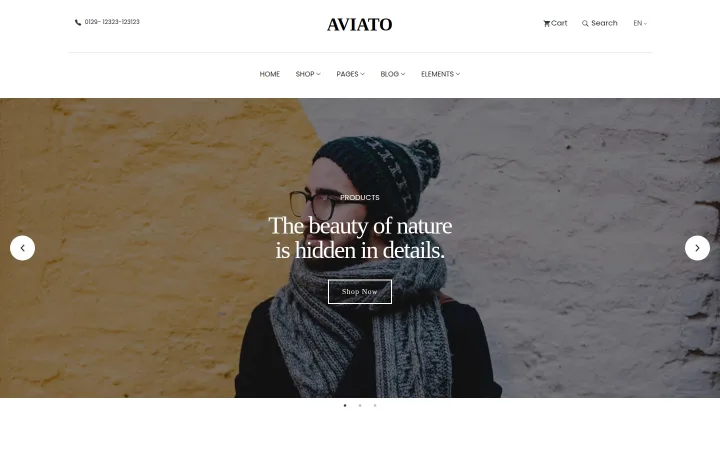 Aviato theme preview