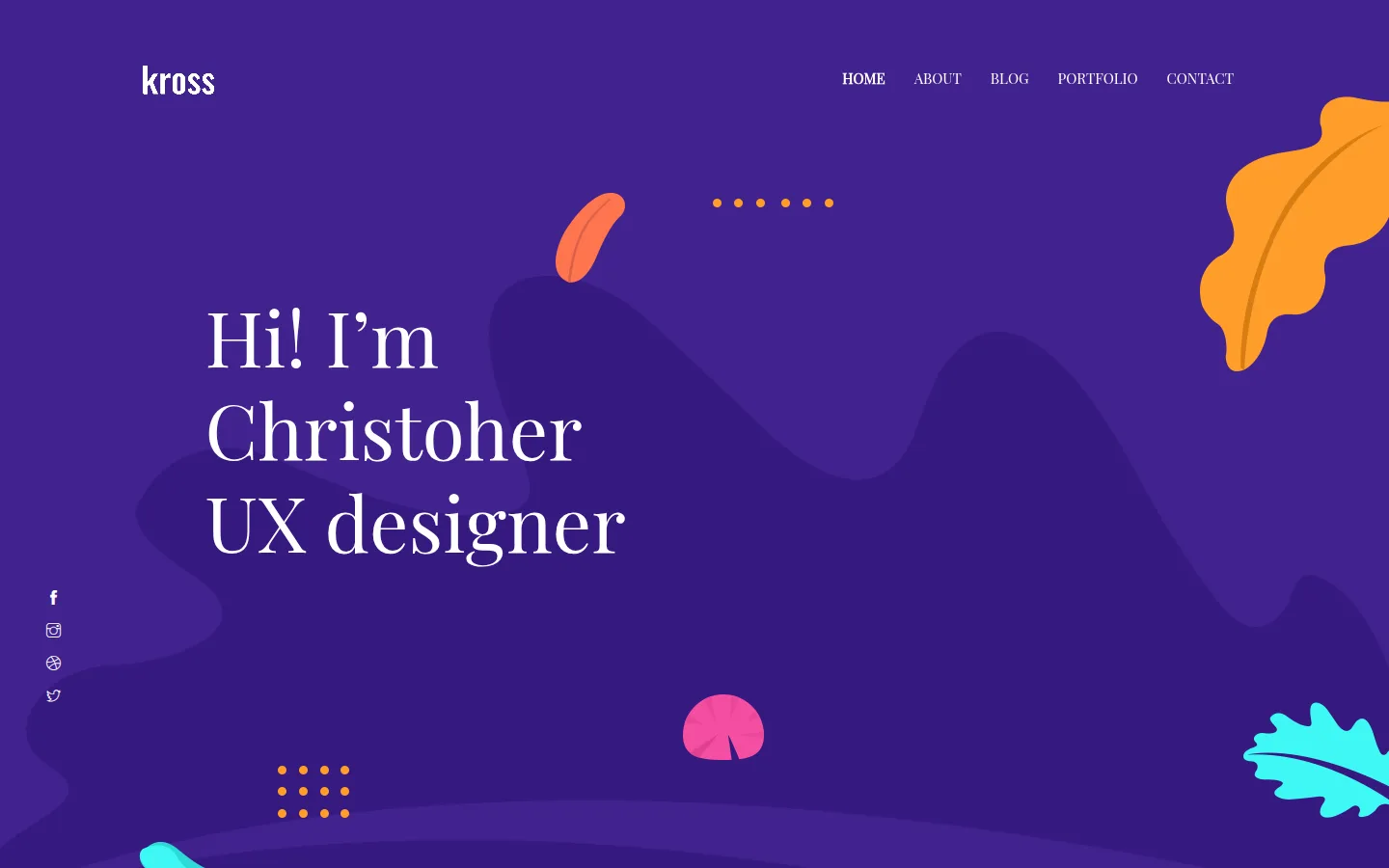 Screenshot of Kross theme
