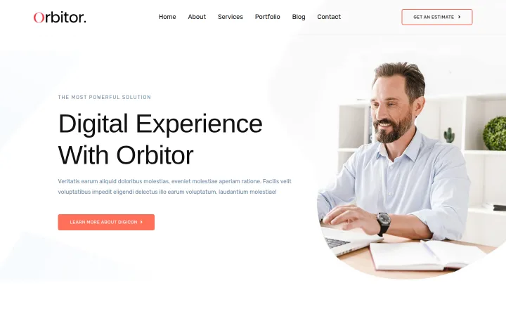 Orbitor theme preview